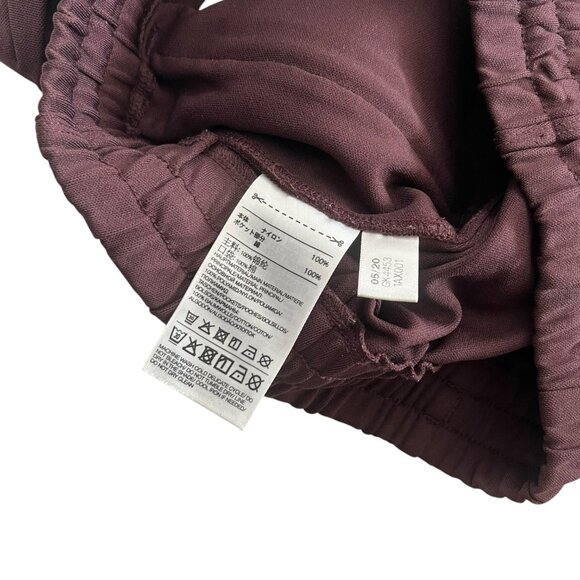 Y-3 Yohji Yamamoto Adidas Mens Crop Straight Leg Sweatpants Brown S Streetwear - Picture 5 of 9